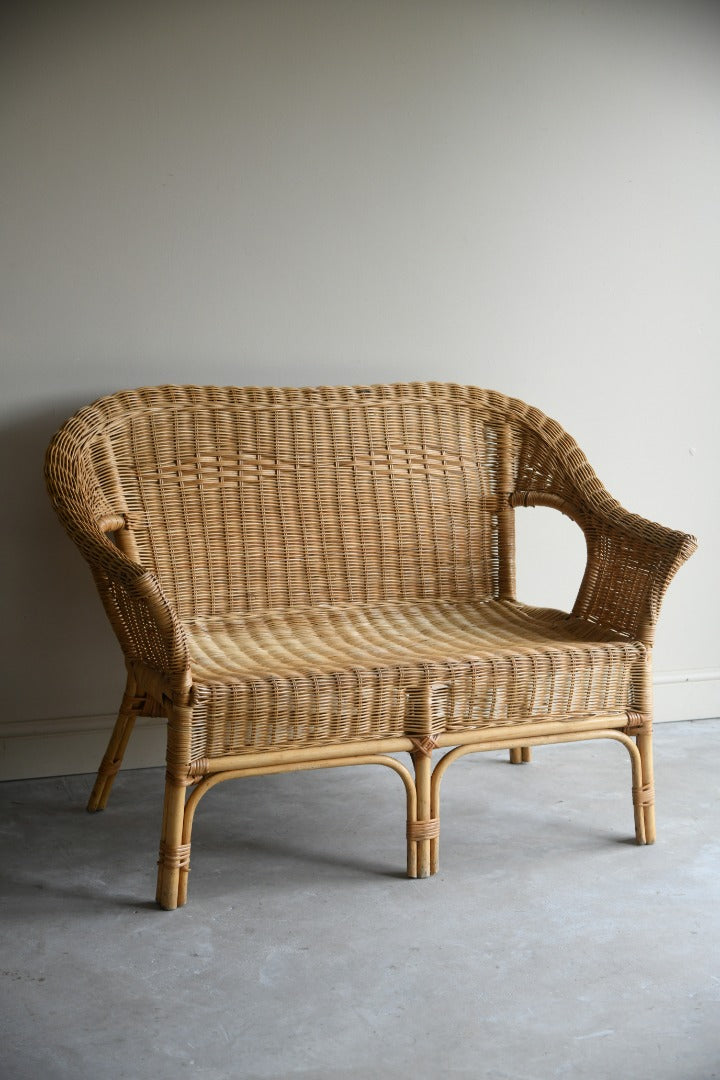 Vintage Rattan Sofa