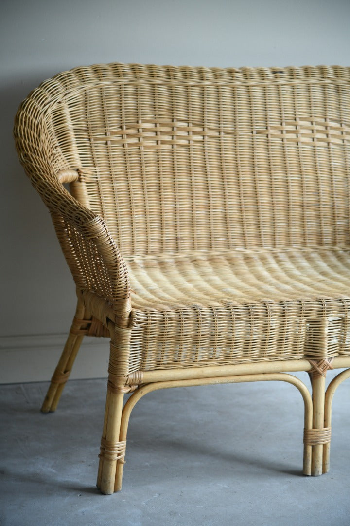 Vintage Rattan Sofa