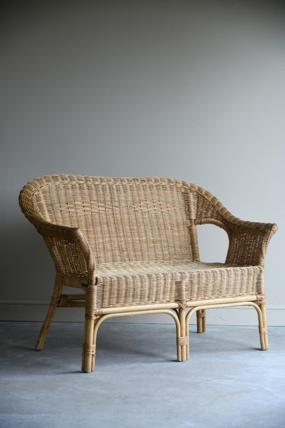 Vintage Rattan Sofa