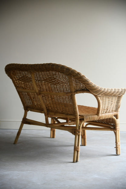 Vintage Rattan Sofa