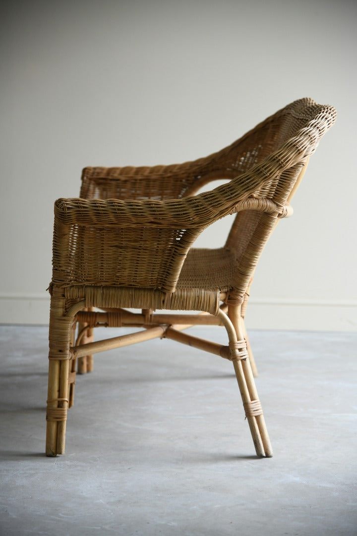 Vintage Rattan Sofa