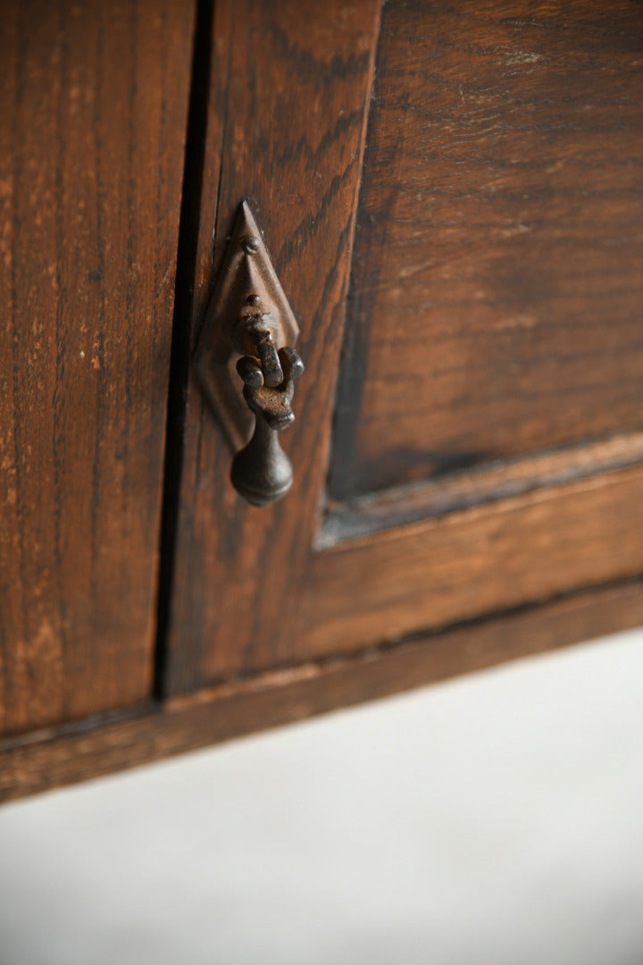 Oak Pot Cupboard