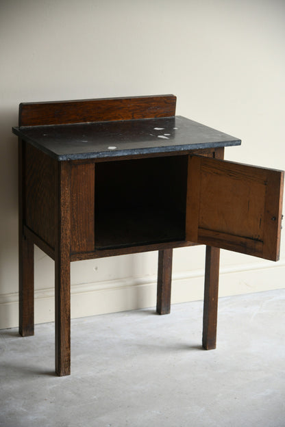 Oak Pot Cupboard