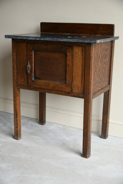 Oak Pot Cupboard