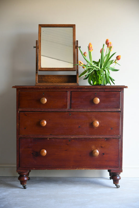 Antique Pine Chest of Drawers