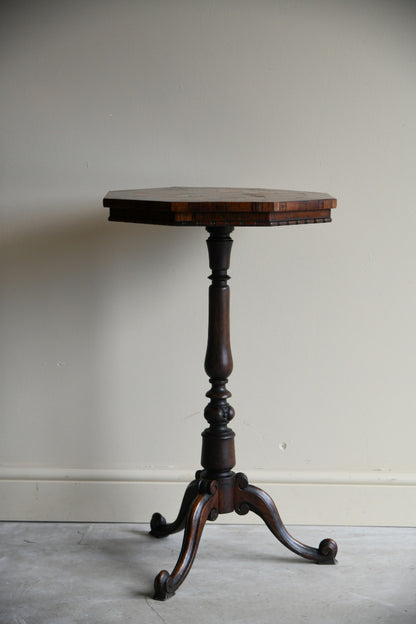 Victorian Rosewood Parquetry Occasional Table