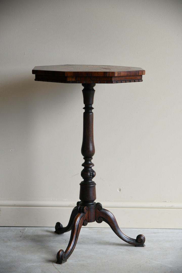 Victorian Rosewood Parquetry Occasional Table