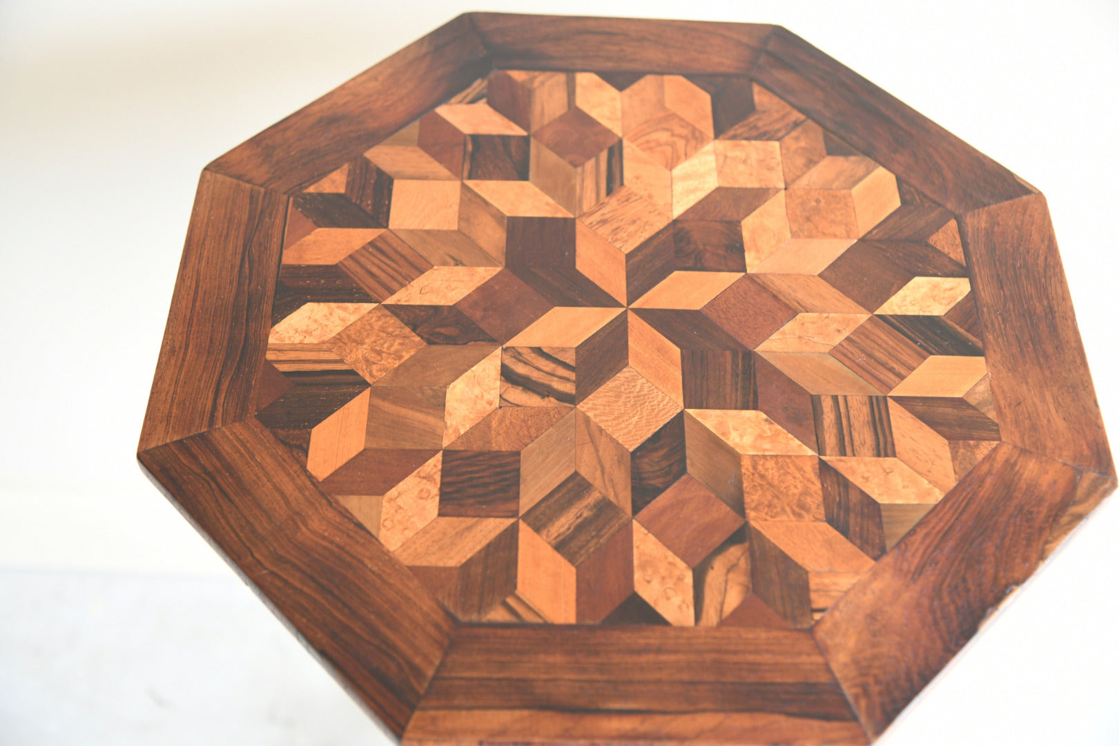 Victorian Rosewood Parquetry Occasional Table