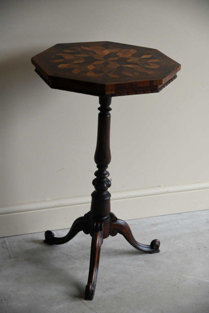 Victorian Rosewood Parquetry Occasional Table