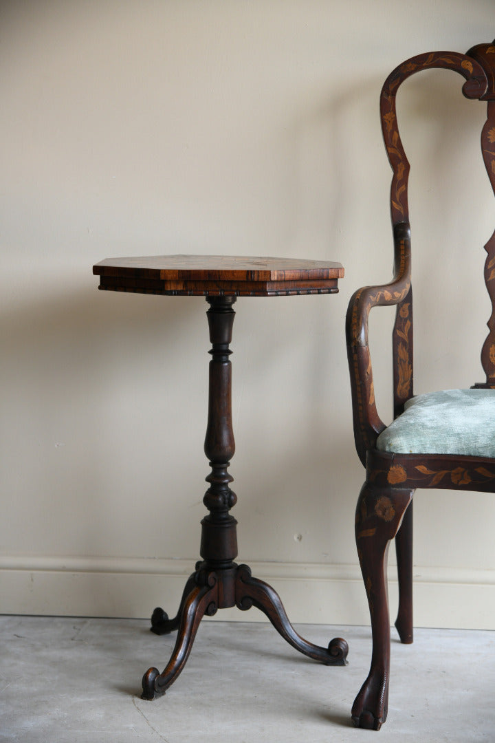 Victorian Rosewood Parquetry Occasional Table