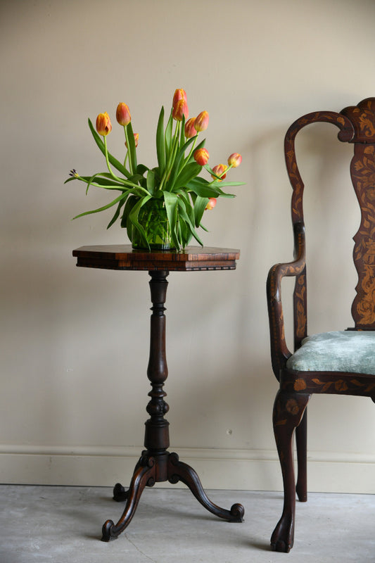 Victorian Rosewood Parquetry Occasional Table