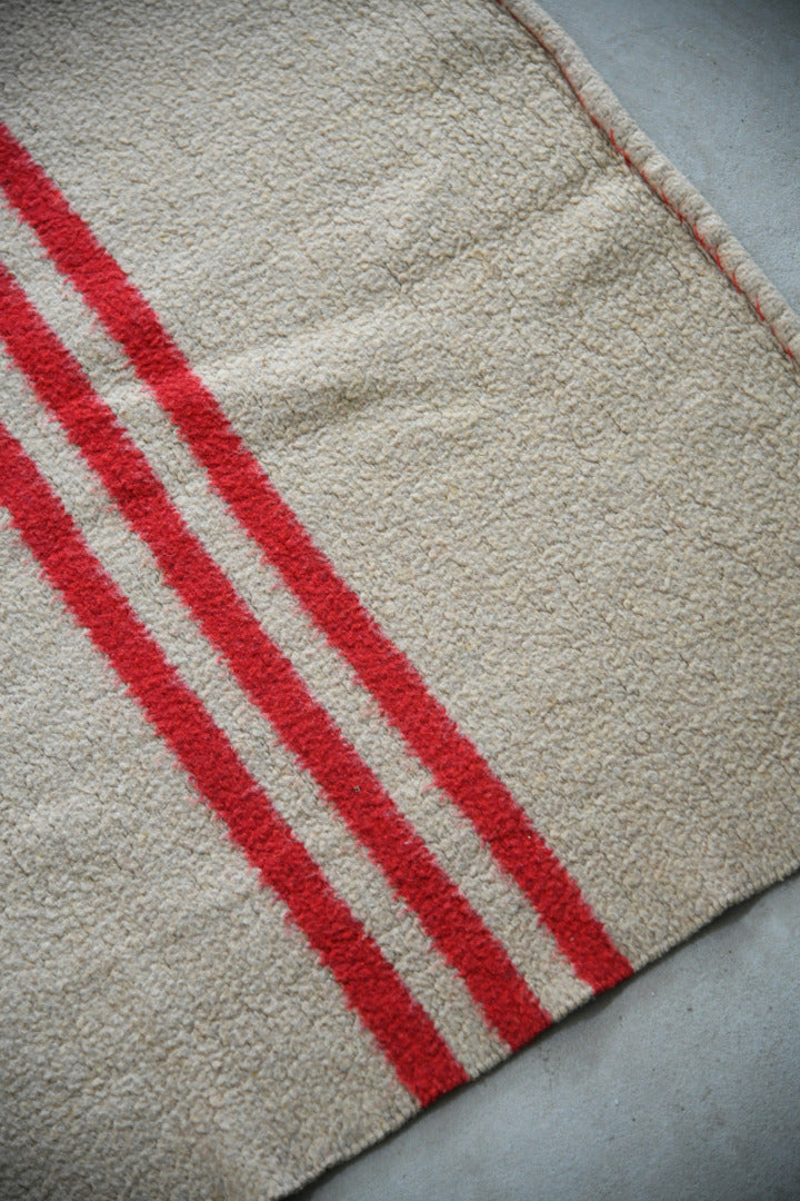 Single Vintage Wool Blanket