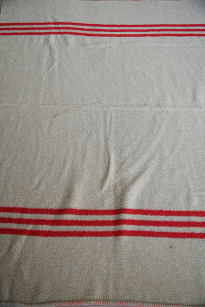 Single Vintage Wool Blanket