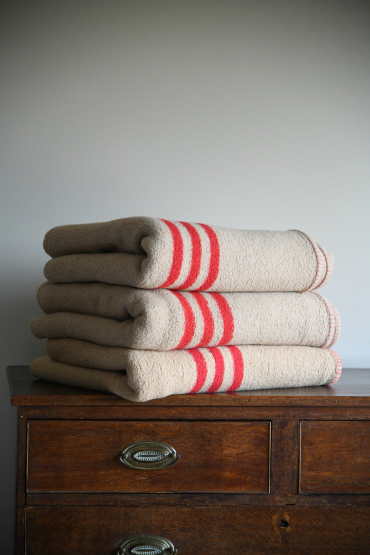 Single Vintage Wool Blanket