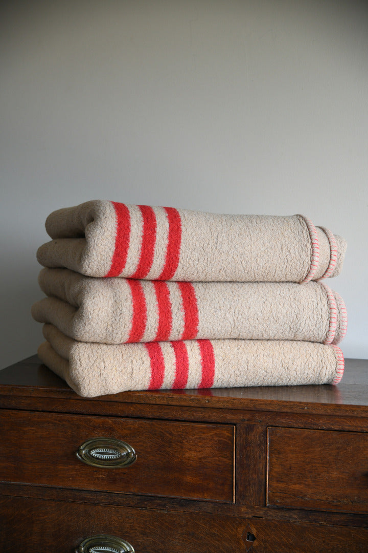 Single Vintage Wool Blanket