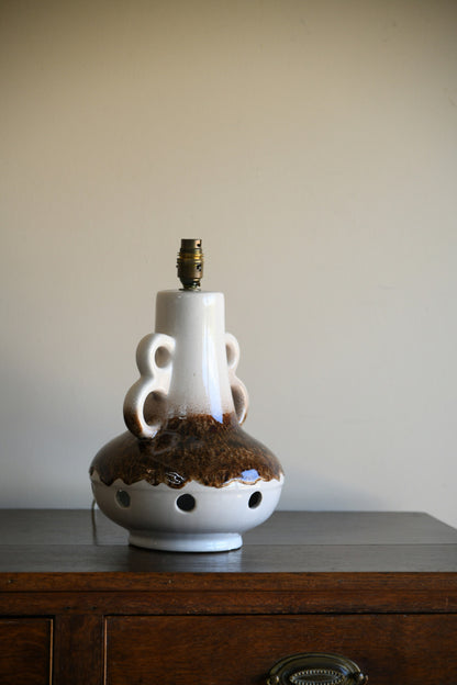 Retro Pottery Floor Lamp