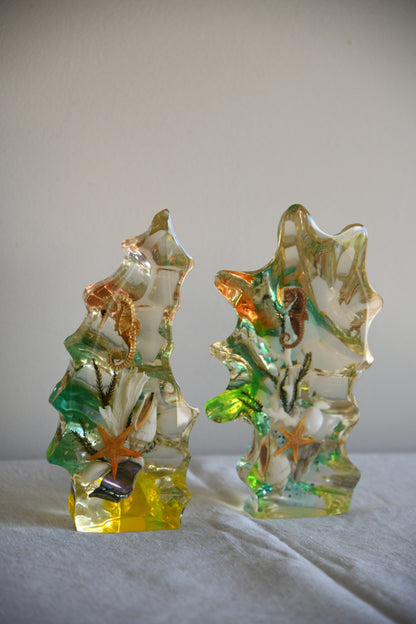 Kitsch Vintage Lucite Aquarium