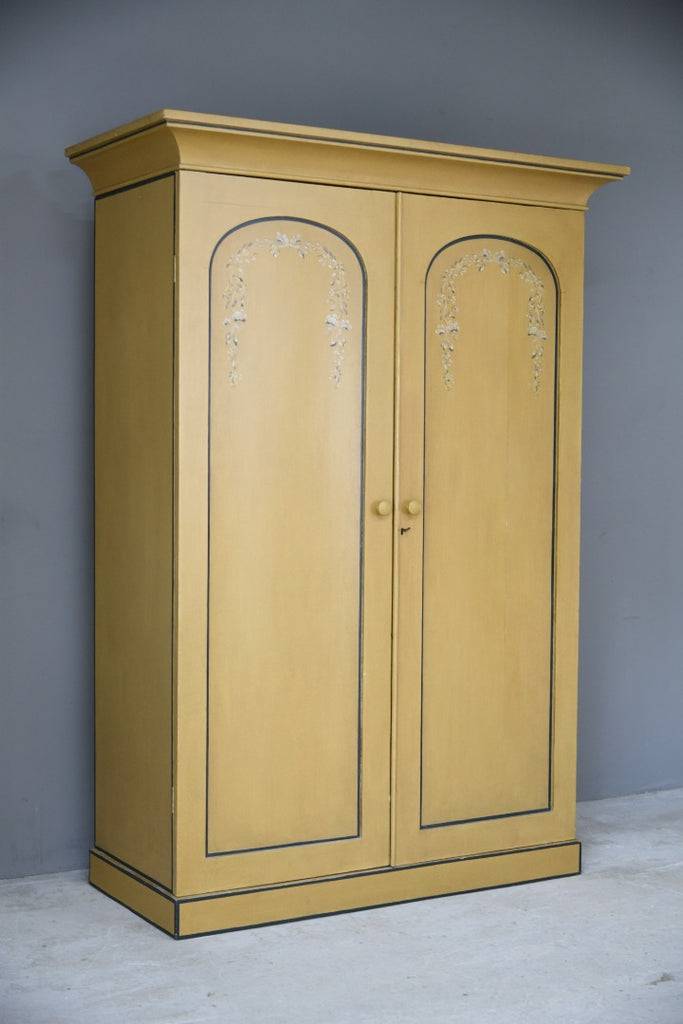 Victorian Painted Double Wardrobe