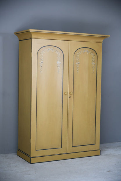 Victorian Painted Double Wardrobe