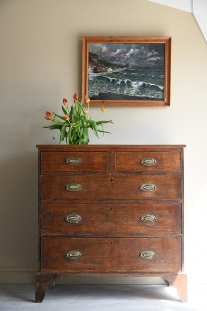 Antique Oak Chest of Drawers