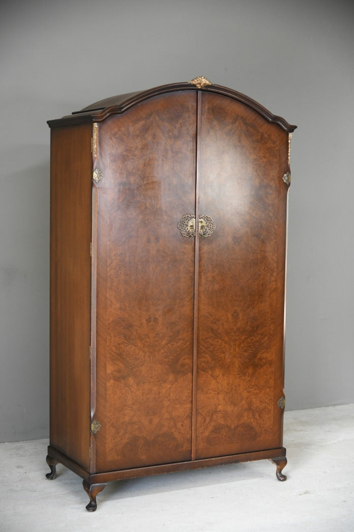 Vintage Butilux Queen Anne Style Wardrobe