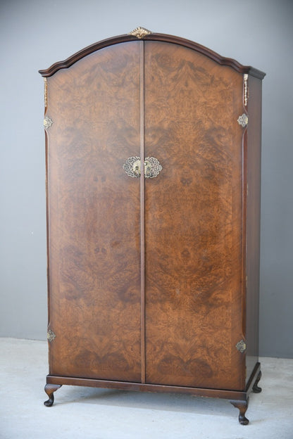 Vintage Butilux Queen Anne Style Wardrobe