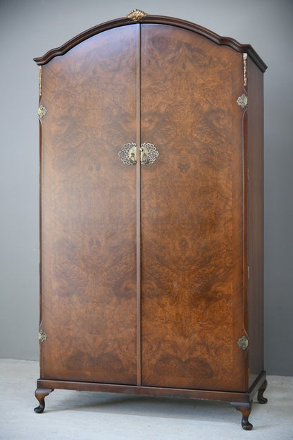 Vintage Butilux Queen Anne Style Wardrobe