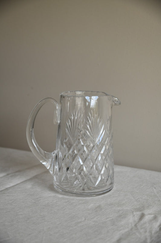 Vintage Glass Water Jug