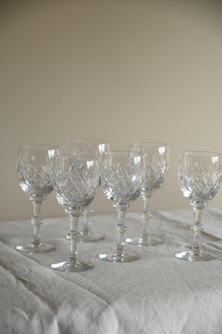 6 Wine Glasses