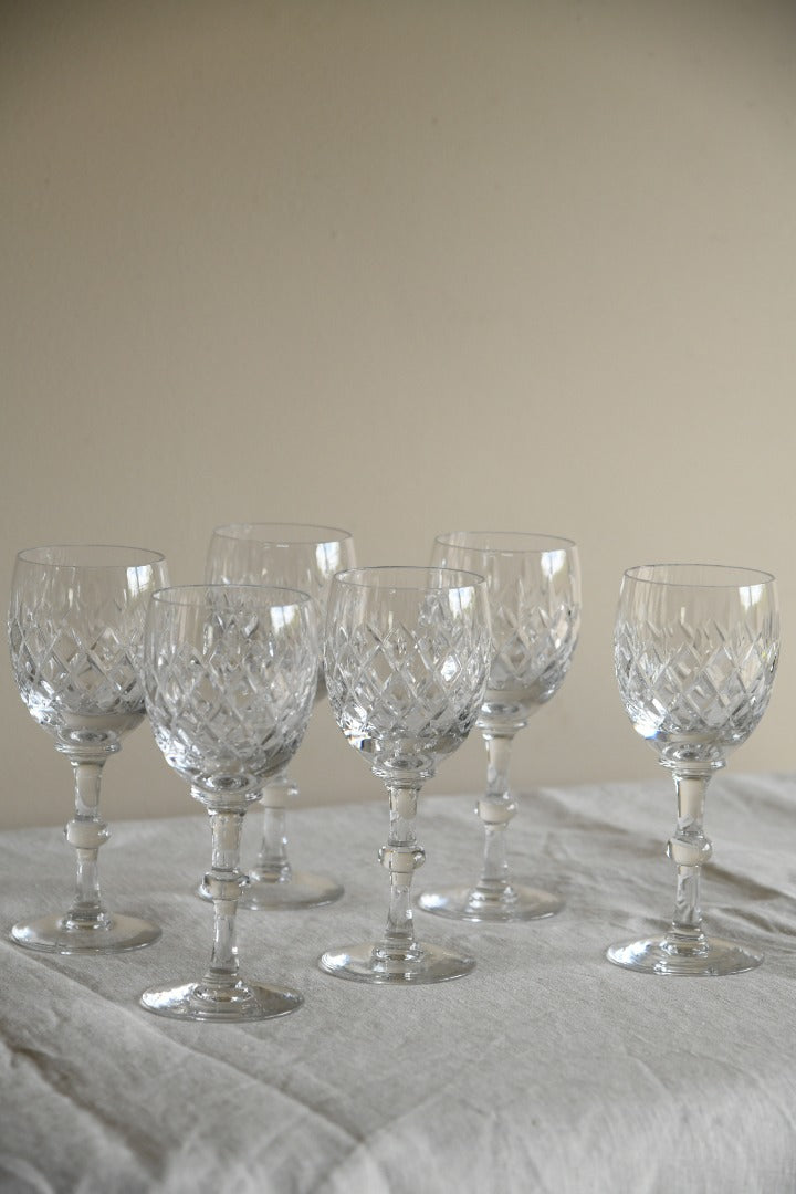 6 Wine Glasses