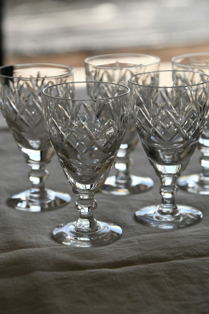 5 Liqueur / Port Glasses