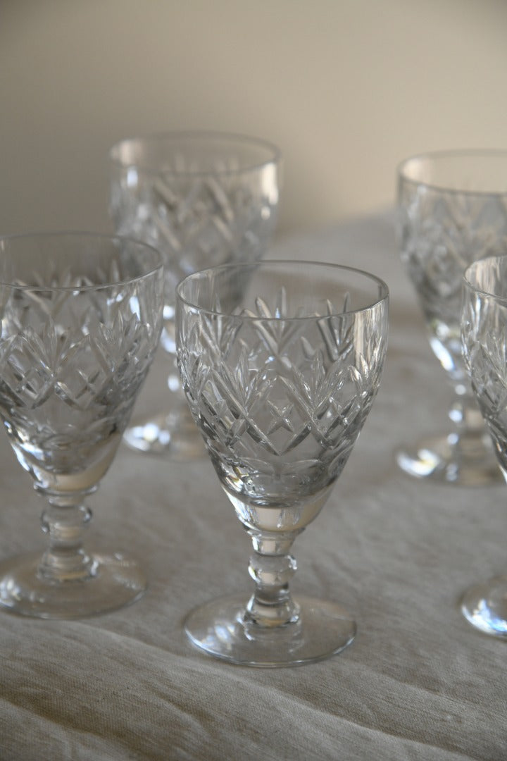 5 Liqueur / Port Glasses