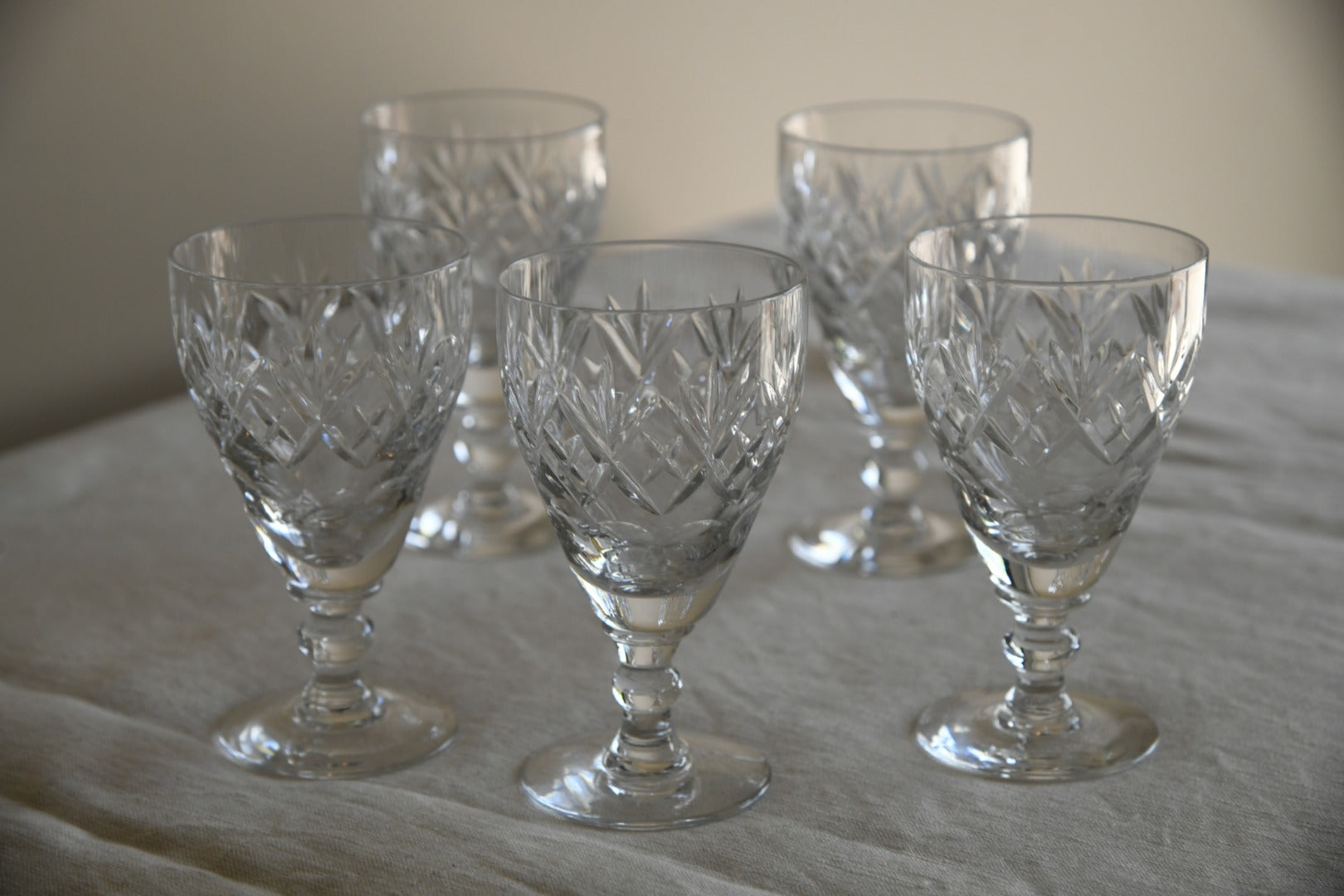 5 Liqueur / Port Glasses