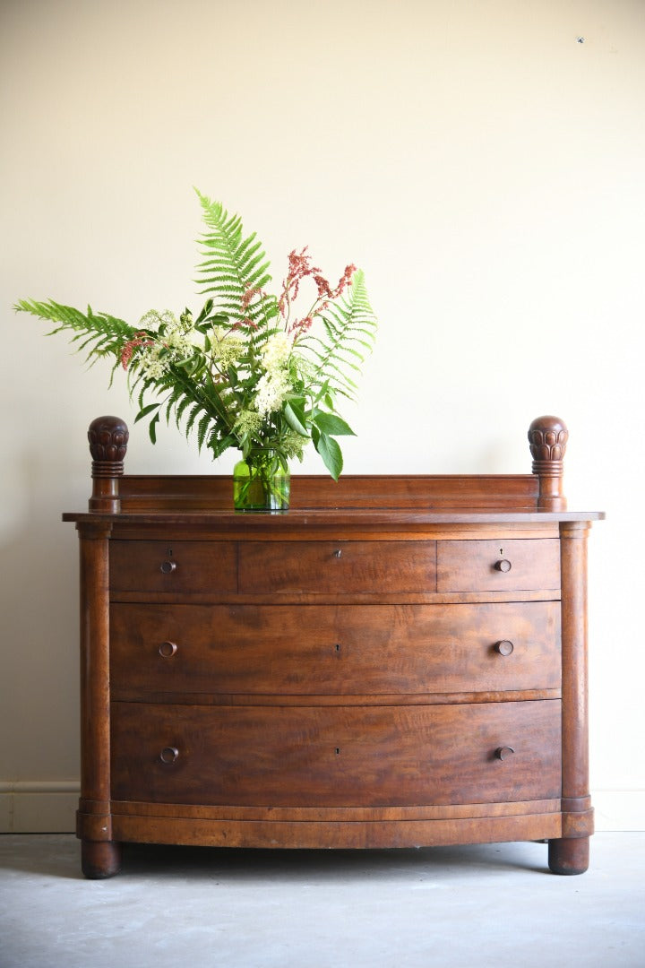 Continental Mahogany Chest of Drawers