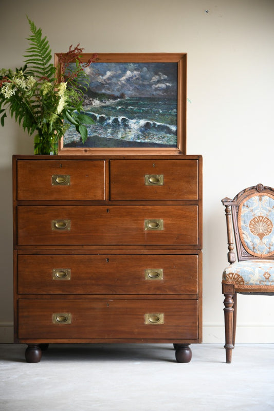 Mahogany Campaign Chest