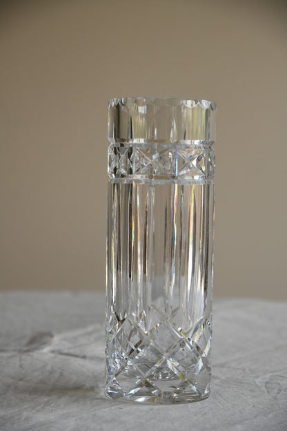 Cut Glass Vase