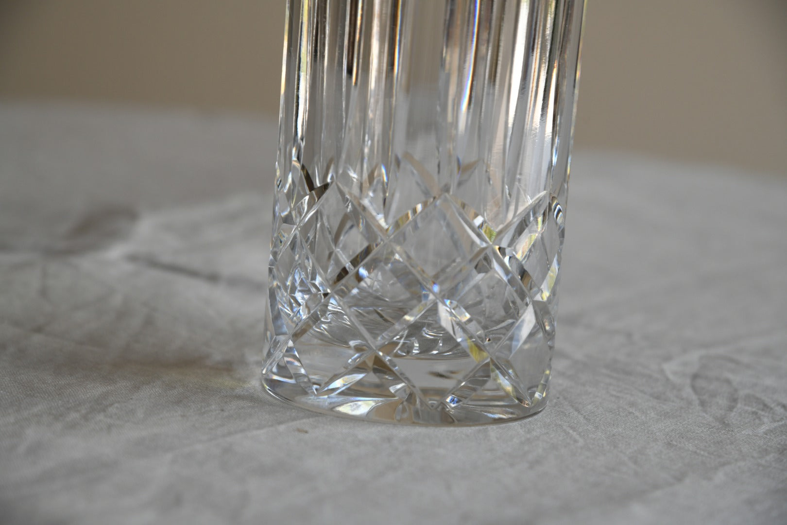 Cut Glass Vase