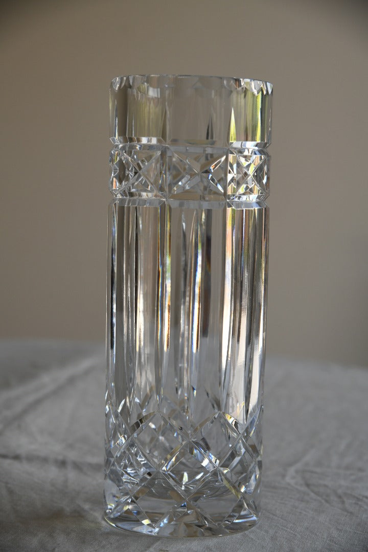 Cut Glass Vase