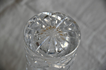 Cut Glass Vase