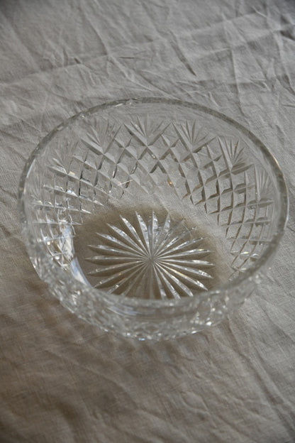 Cut Glass Fruit Bowl