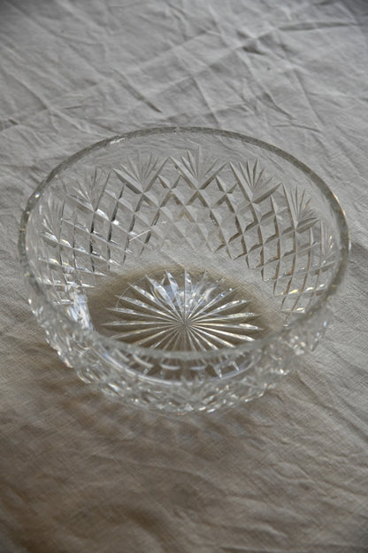 Cut Glass Fruit Bowl