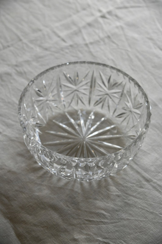 Cut Glass Bowl