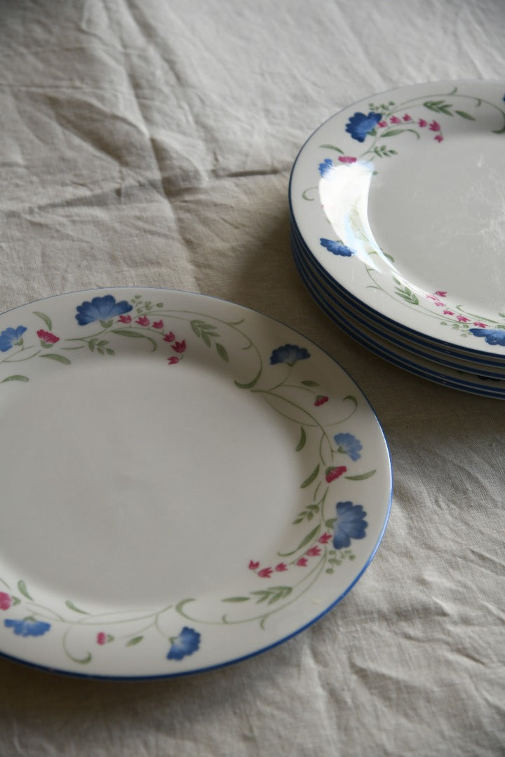 6 Royal Doulton Windermere Dinner Plates