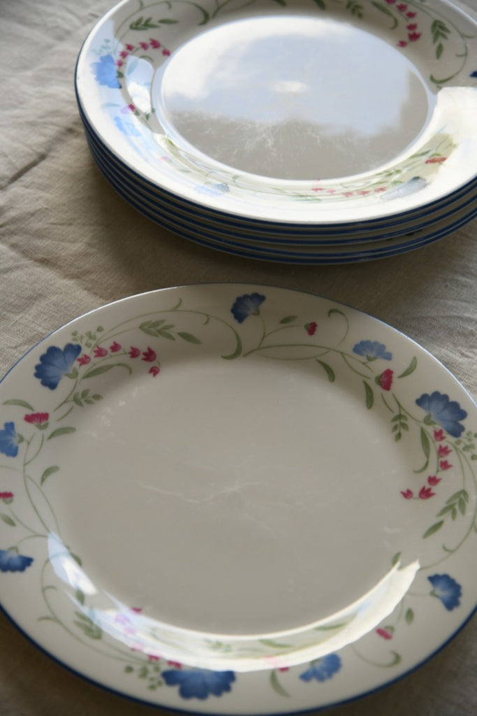 6 Royal Doulton Windermere Dinner Plates