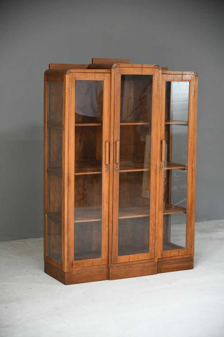 Art Deco Teak Bookcase