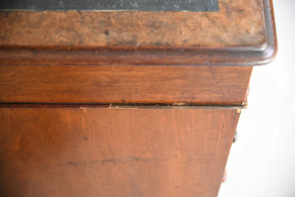 Victorian Burr Walnut Desk