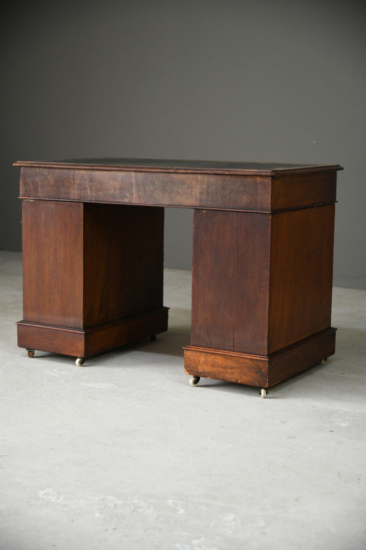 Victorian Burr Walnut Desk