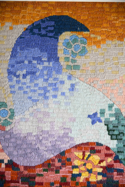 Vintage Wool Tapestry