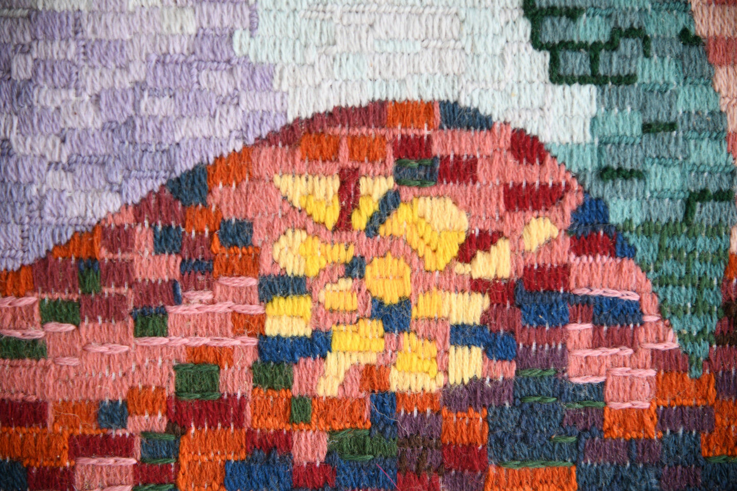 Vintage Wool Tapestry