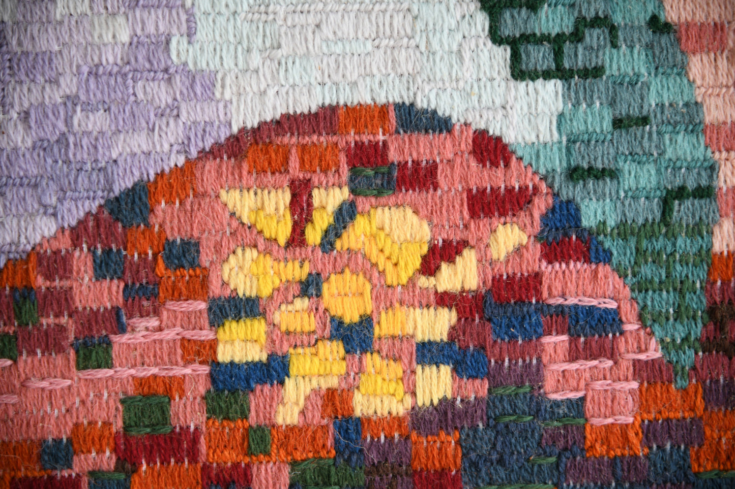 Vintage Wool Tapestry